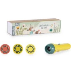 Moulin Roty Lampe à Histoires Trois Petits Lapins -Moulin Roty lampe a histoires trois petits lapins 2