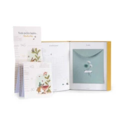 Livre Naissance MOULIN ROTY Trois Petits Lapins -Moulin Roty livre naissance moulin roty trois petits lapins 2