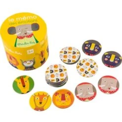 Moulin Roty Mémo Des émotions Les Popipop -Moulin Roty memo des emotions les popipop 3