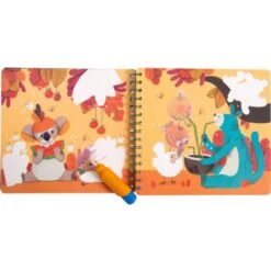 Moulin Roty Peinture Pinceau Magique Dans La Jungle -Moulin Roty peinture pinceau magique dans la jungle 3