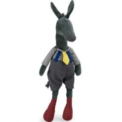 Moulin Roty Peluche Anatole L'âne Pomme Des Bois (49 Cm)