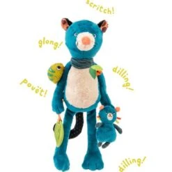 Moulin Roty Peluche D'activités Zimba La Panthère Dans La Jungle