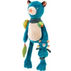 Moulin Roty Peluche D'activités Zimba La Panthère Dans La Jungle -Moulin Roty peluche d activites zimba la panthere dans la jungle 3