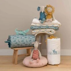 Moulin Roty Peluche Girafe Bibiscus Sous Mon Baobab (37 Cm) -Moulin Roty peluche girafe bibiscus sous mon baobab 37 cm 4