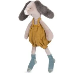 Moulin Roty Peluche Lapin Ocre Trois Petits Lapins (38 Cm) -Moulin Roty peluche lapin ocre trois petits lapins 38 cm 4