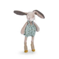 Peluche Lapin Sauge MOULIN ROTY Trois Petits Lapins