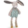 Moulin Roty Peluche Lapin Sauge Trois Petits Lapins (38 Cm) -Moulin Roty peluche lapin sauge trois petits lapins 38 cm