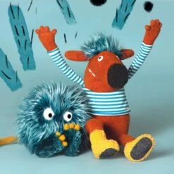 Moulin Roty Peluche Monstre Choukette (25 Cm) -Moulin Roty peluche monstre choukette 25 cm 4