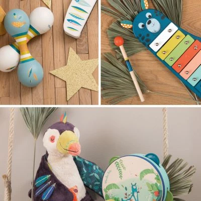 Moulin Roty Peluche Musicale Pakou Le Toucan Dans La Jungle (21 Cm) 6 Moulin Roty Peluche Musicale Pakou Le Toucan Dans La Jungle (21 Cm) – Image 4