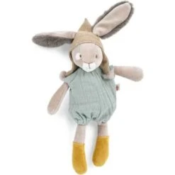 Moulin Roty Peluche Petit Lapin Sauge Trois Petits Lapins (30 Cm)