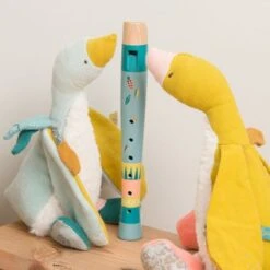 Moulin Roty Peluche Petite Oie Jaune Bambou Le Voyage D'Olga (23 Cm) -Moulin Roty peluche petite oie jaune bambou le voyage d olga 23 cm 6