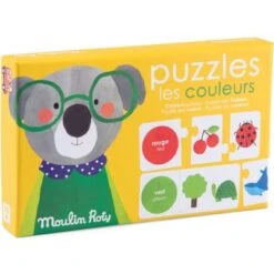 Moulin Roty Petits Puzzles Les Couleurs