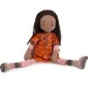 Moulin Roty Poupée Souple Les Rosalies Camélia (45 Cm) -Moulin Roty poupee souple les rosalies camelia 45 cm