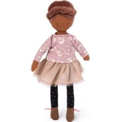 Moulin Roty Poupée Souple Mademoiselle Rose Les Parisiennes (26 Cm)