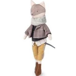 Moulin Roty Poupée Souple Renard Justin La Petite école De Danse (40 Cm) -Moulin Roty poupee souple renard justin la petite ecole de danse 40 cm 3