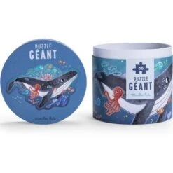 Moulin Roty Puzzle Baleine Les Aventures De Paulie (36 Pièces) -Moulin Roty puzzle baleine les aventures de paulie 36 pieces 3