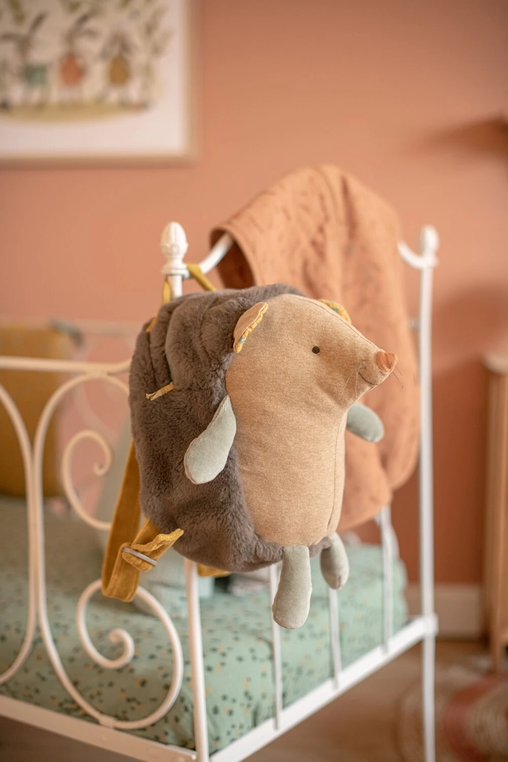 Moulin Roty Sac à Dos Hérisson 5 Moulin Roty Sac à Dos Hérisson – Image 3