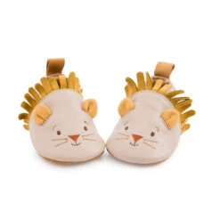 Chaussons En Cuir Lion 0/6m MOULIN ROTY Sous Mon Baobab 9 Chaussons En Cuir Lion 0/6m MOULIN ROTY Sous Mon Baobab -Moulin Roty smb chaussons cuir oie bleu 3