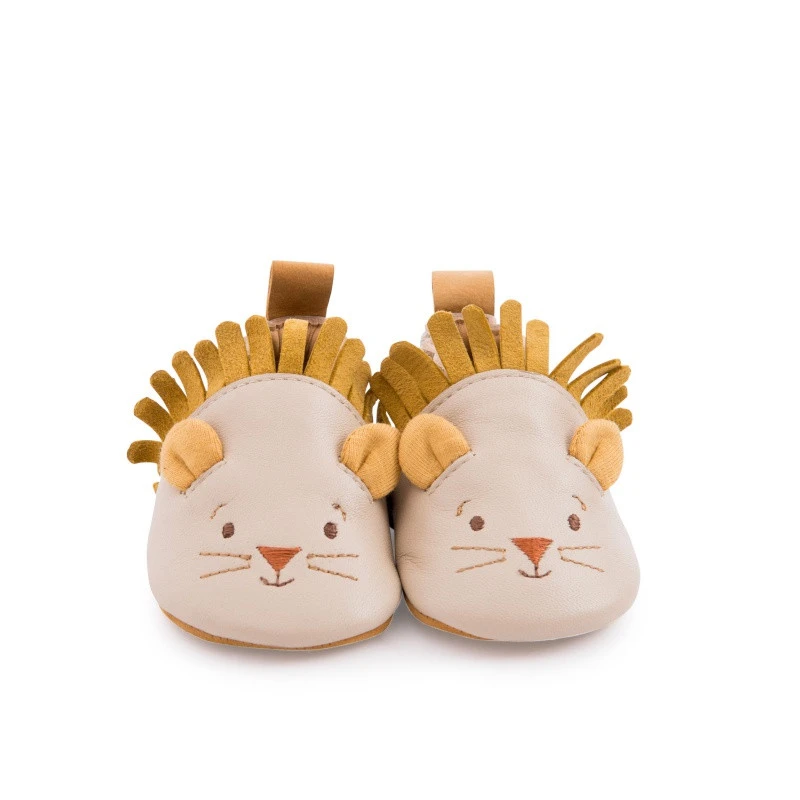 Chaussons En Cuir Lion 0/6m MOULIN ROTY Sous Mon Baobab 3 Chaussons En Cuir Lion 0/6m MOULIN ROTY Sous Mon Baobab